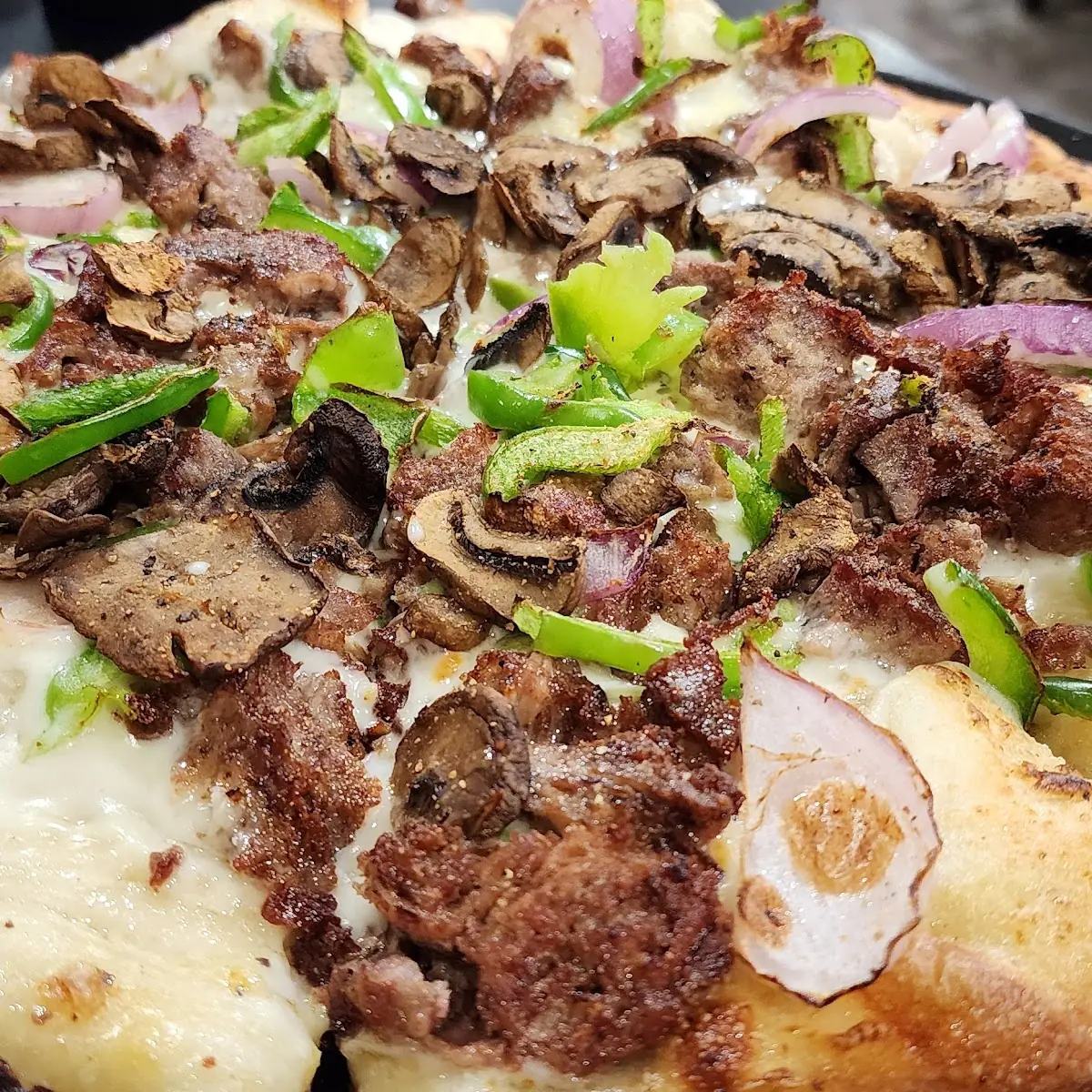 Philly Cheese Steak Pizza