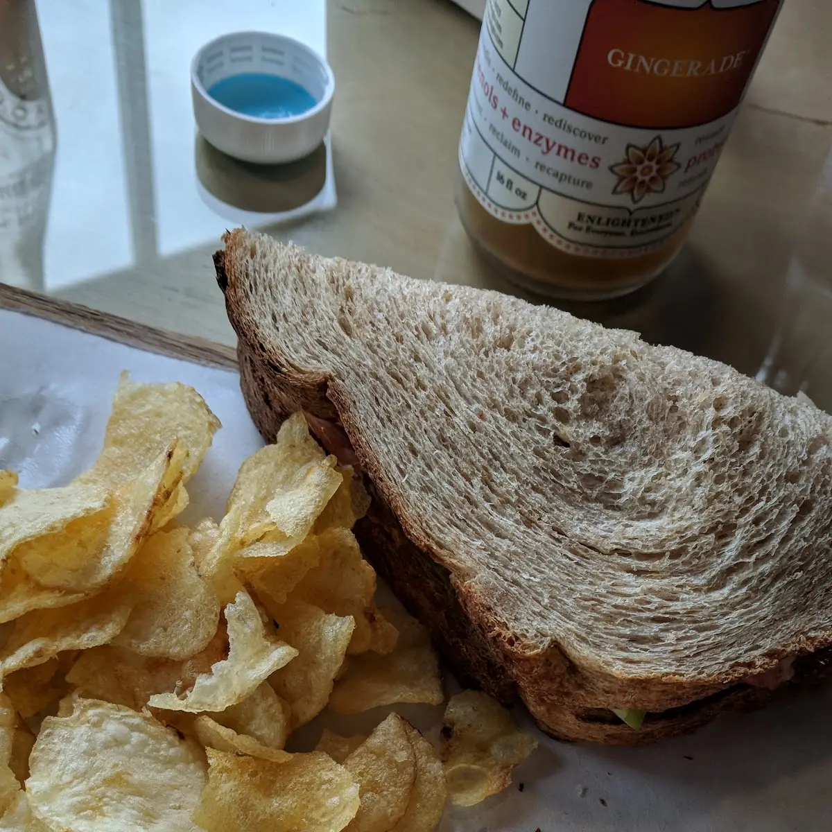 Ham Apple Brie Sandwich