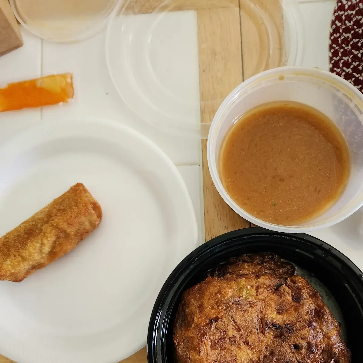 Egg Foo Young Egg Roll