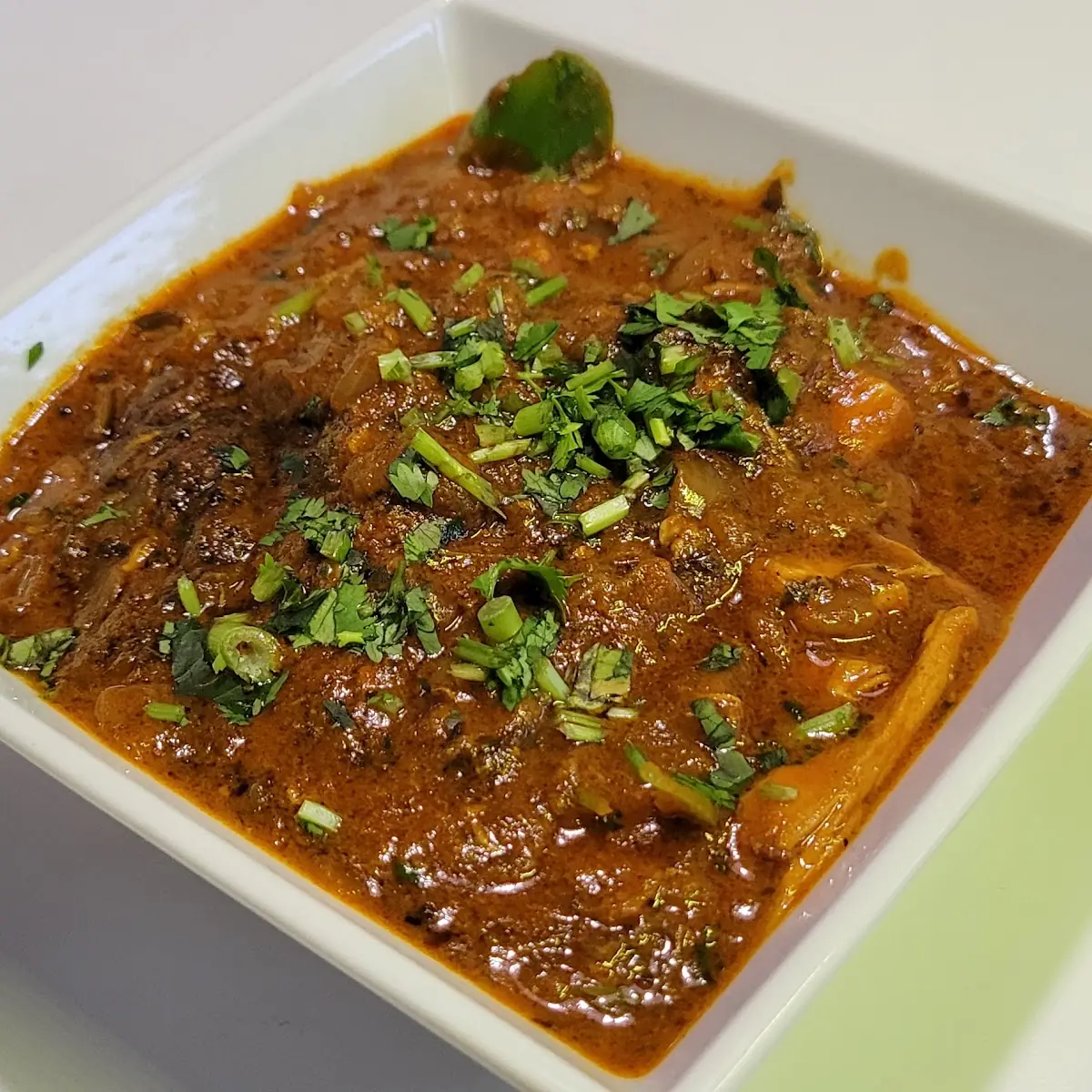 Gongura Chicken Curry