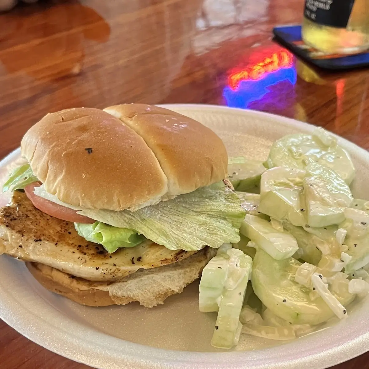 Grilled Chicken Sandwich Combo