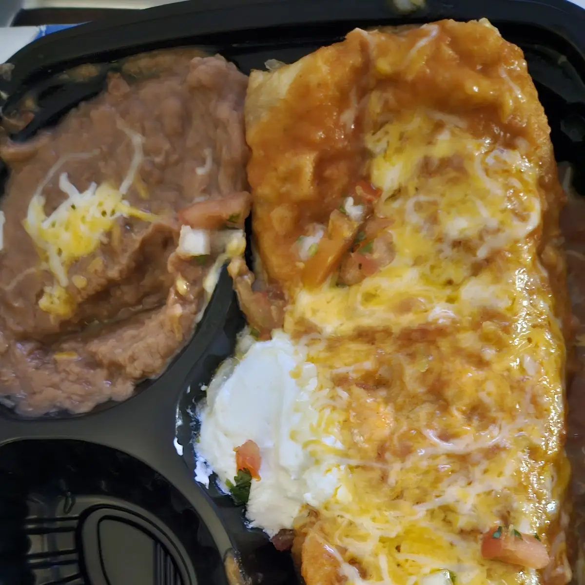 Shredded Beef Burrito Dinner