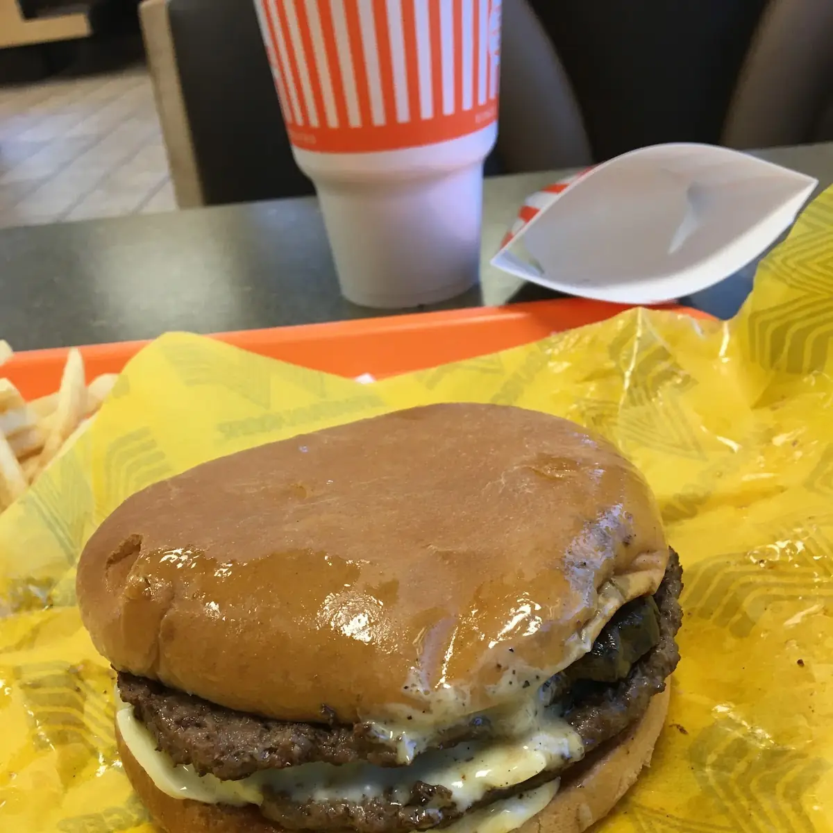 Mushroom Swiss Burger