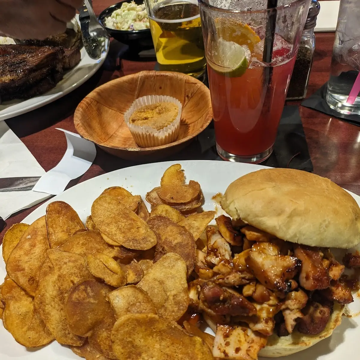 Pulled Chicken Sandwich