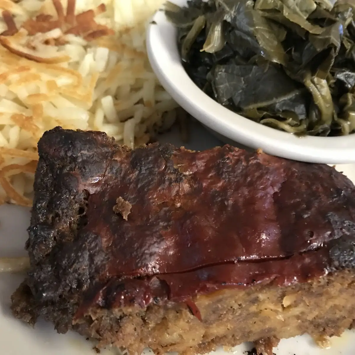 Meatloaf and Hash Browns