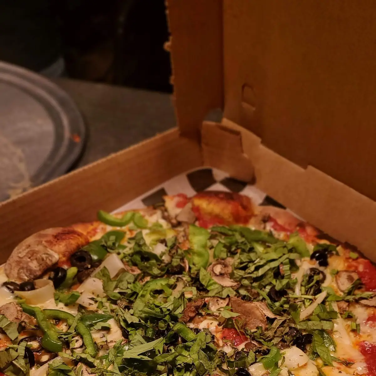 Vegetarian Pizza Marinara
