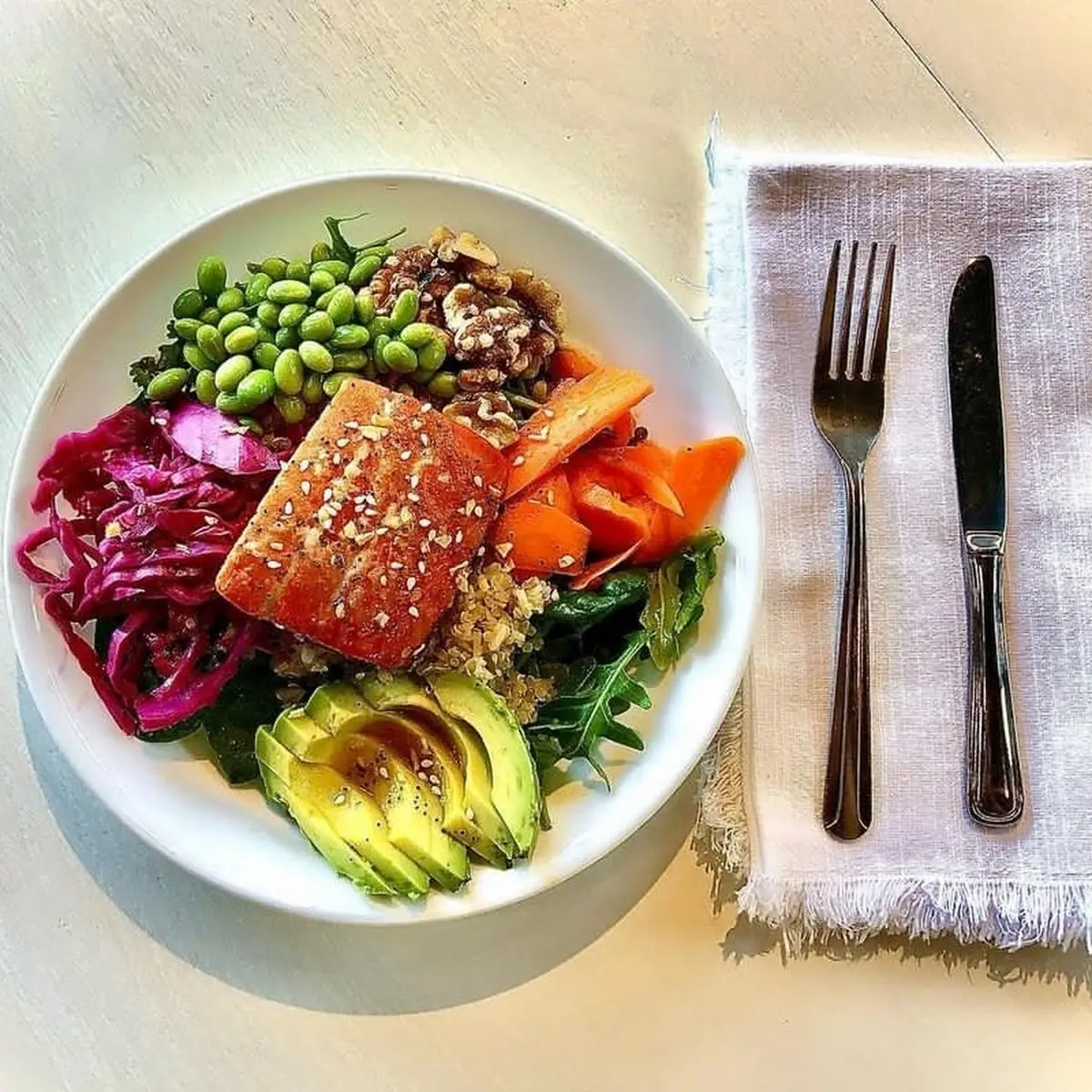 Miso Salmon Bowl