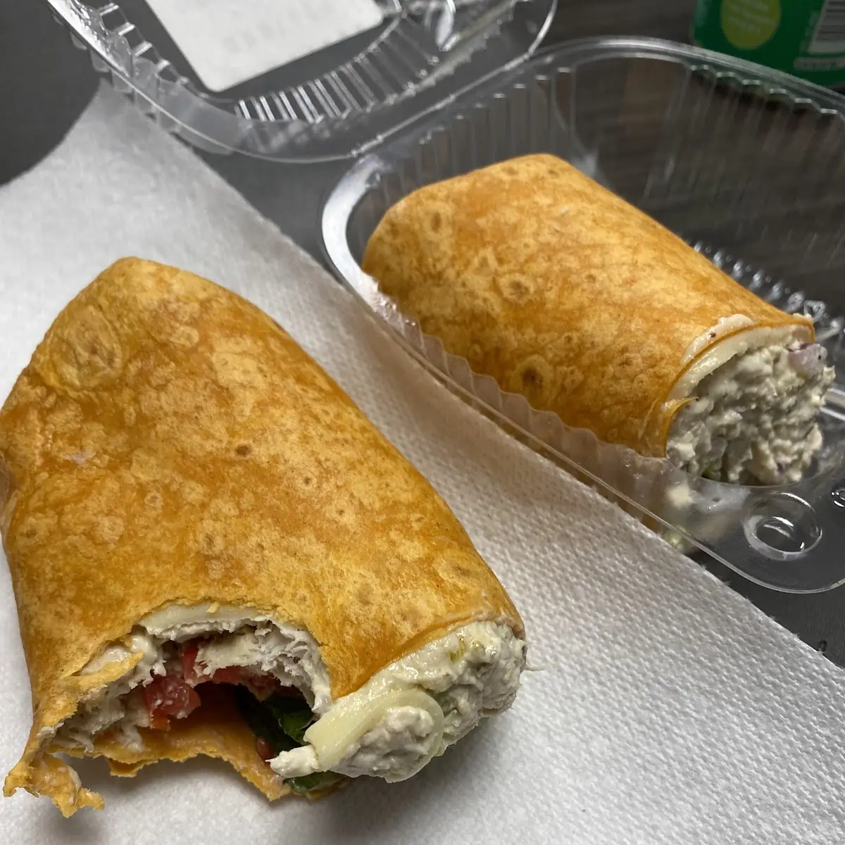 Chicken Salad Club Wrap