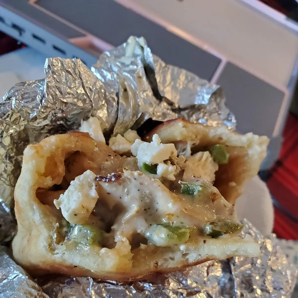 Greek Chicken Wrap