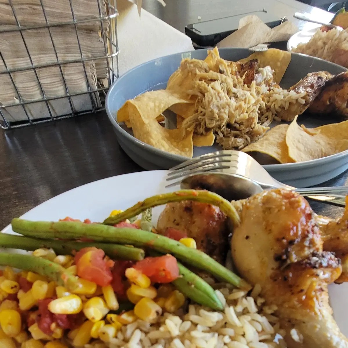 Brown Rice Mixed Vegetables Chicken