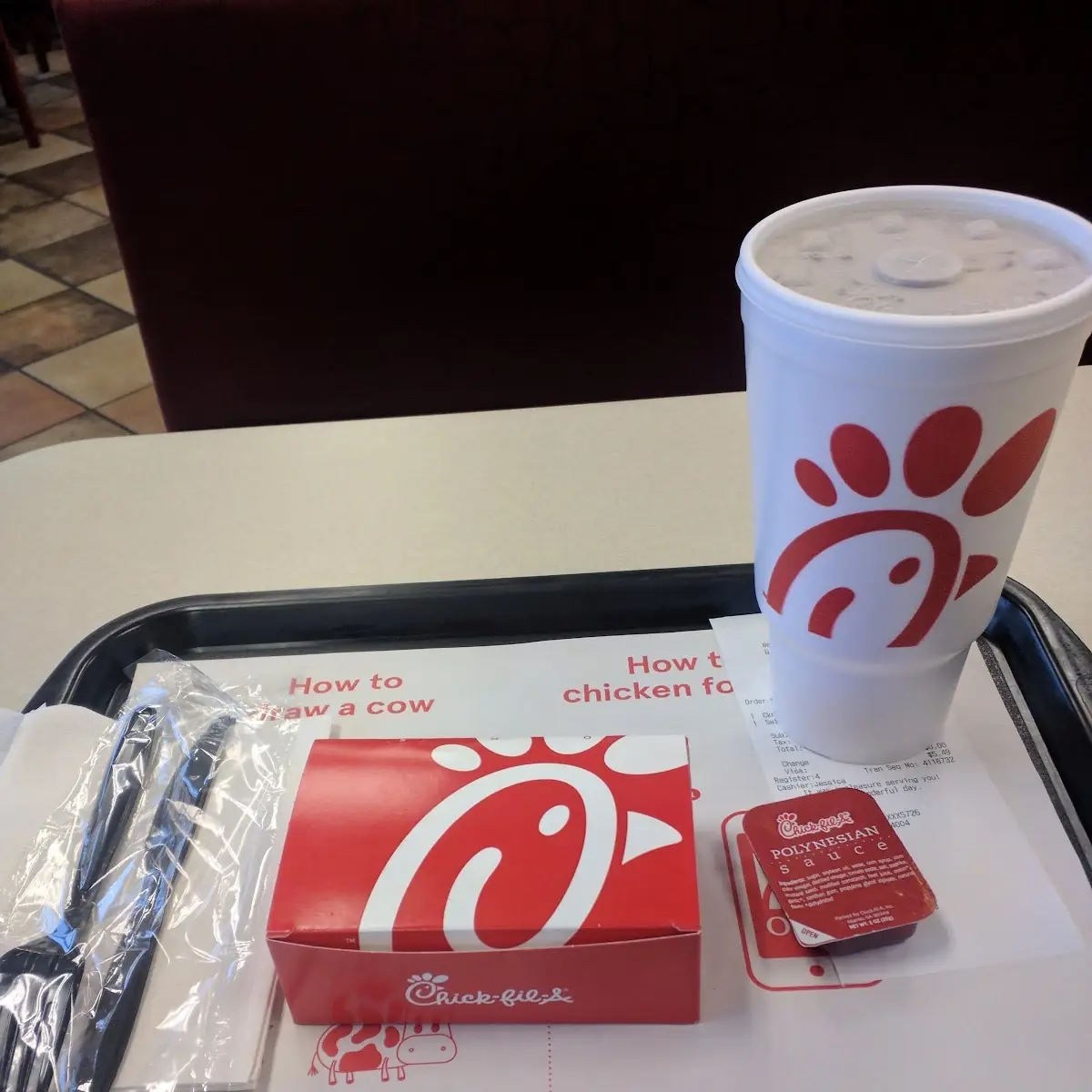 Chicken Nuggets & Large Tea