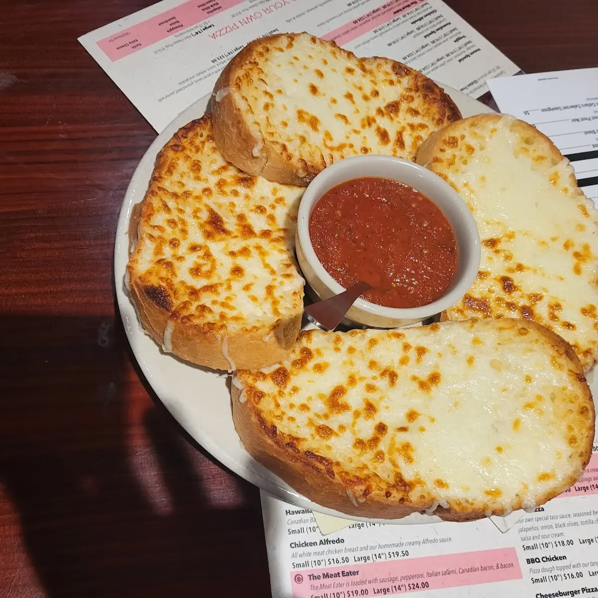 Toasted Italian Cheese Bread