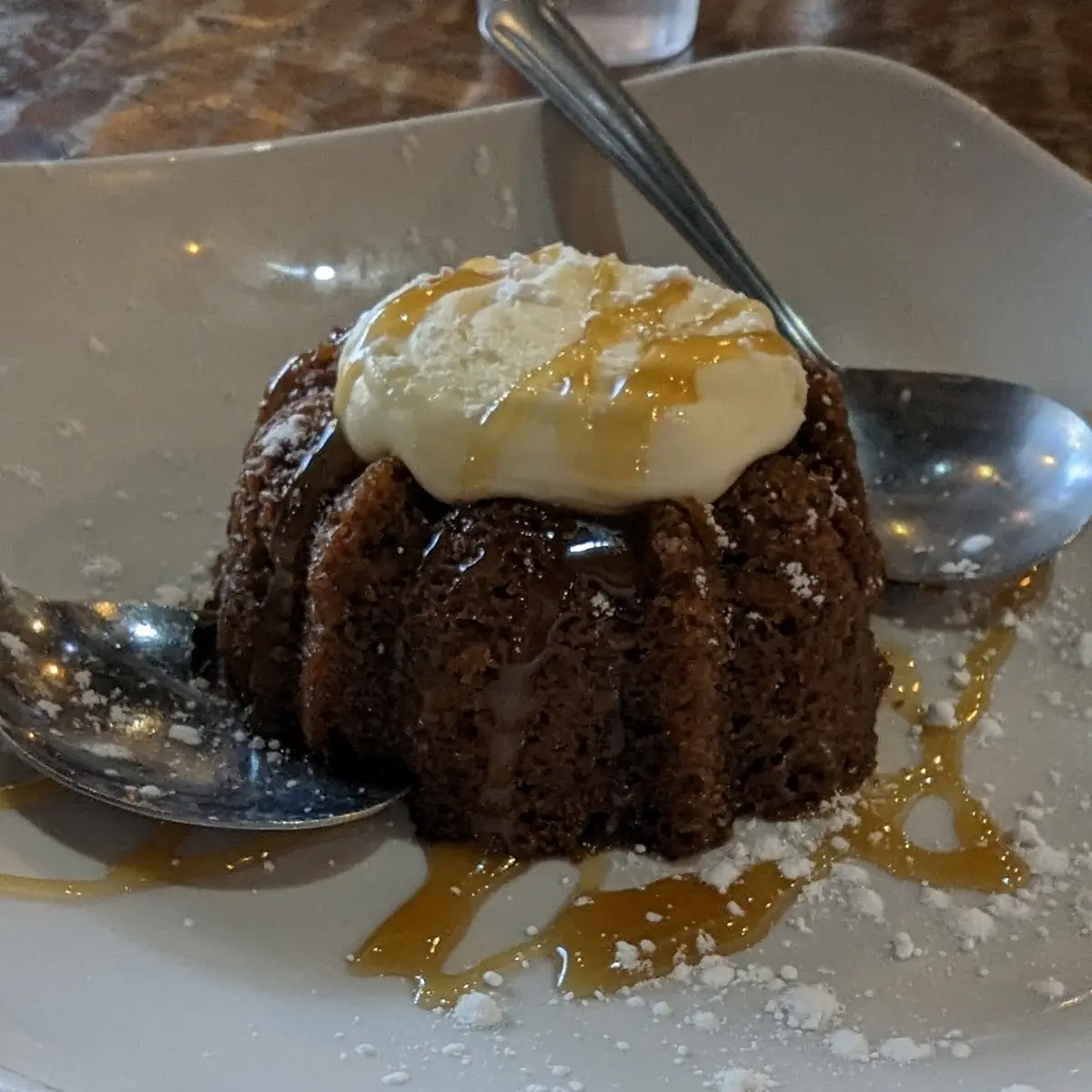 Molten Carrot Cake