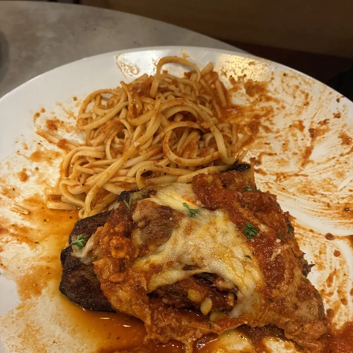Eggplant Parmesan Stack