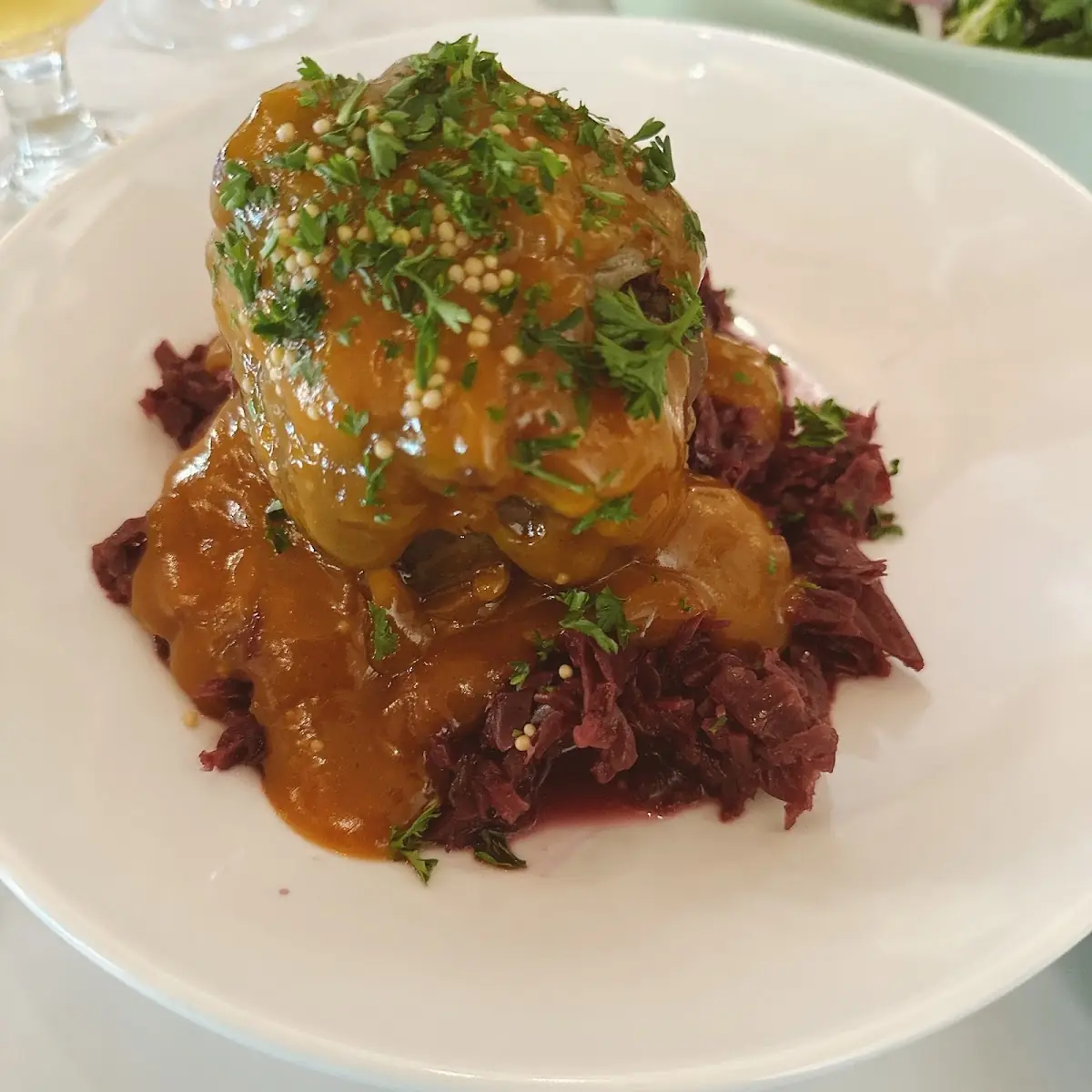 Mustard Glazed Pork Shank