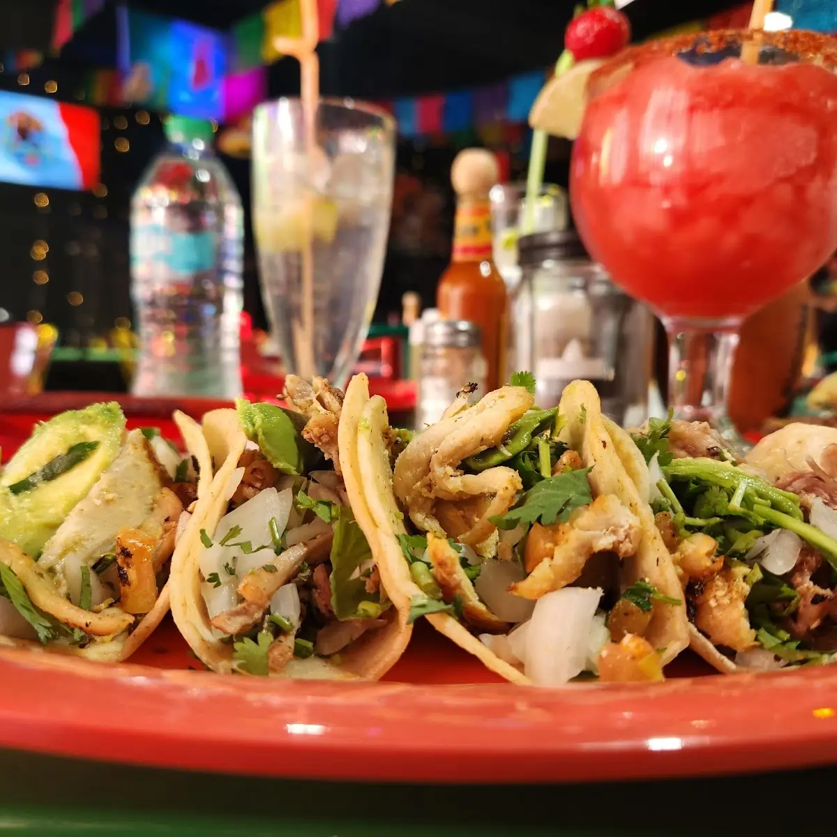 Carnitas and Chicken Taco