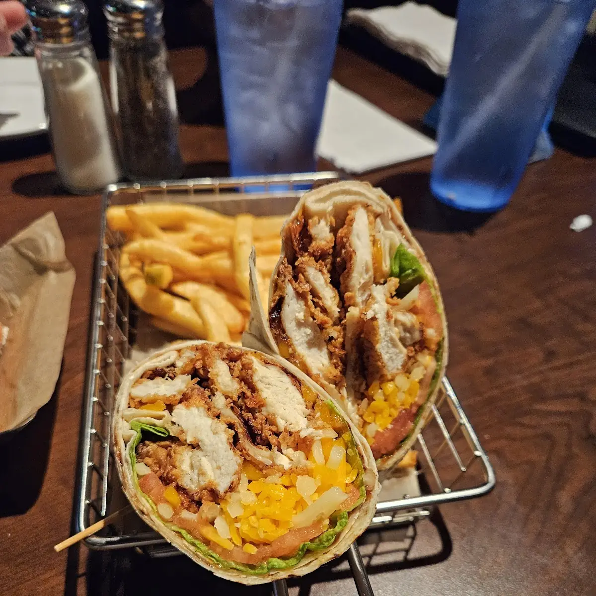 Honey Mustard Chicken Wrap