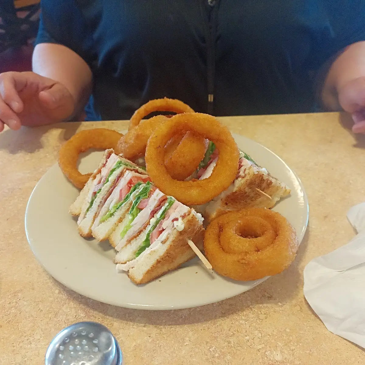 blt with Onion Rings