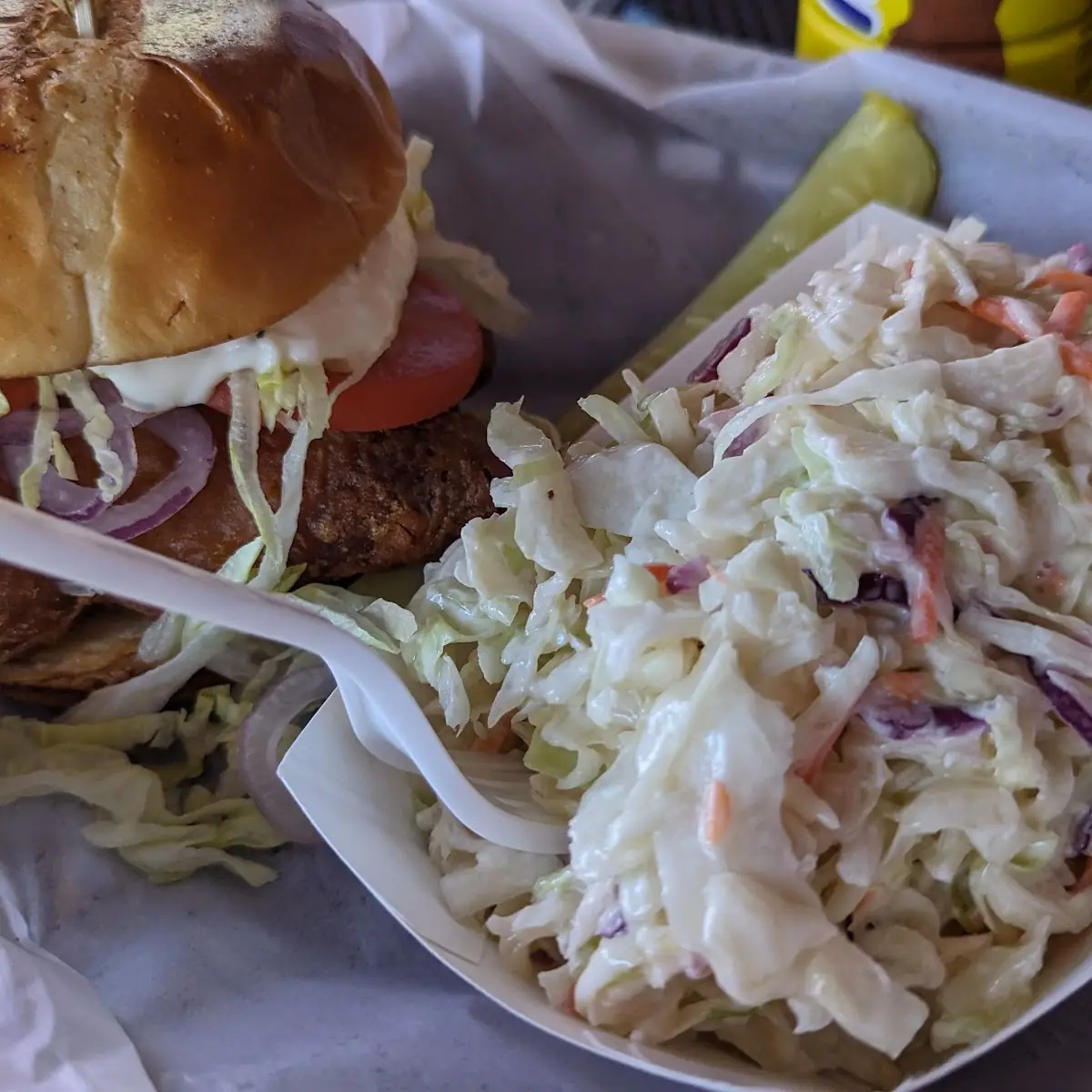 Crispy Fish Sandwich