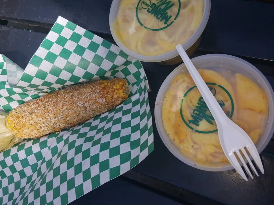 Mango and Street Corn