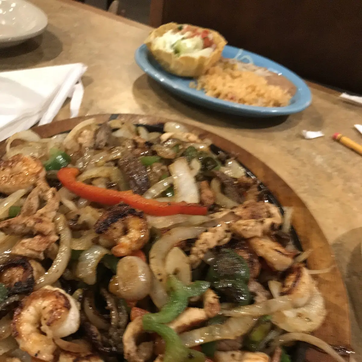 Lunch Texas Fajitas