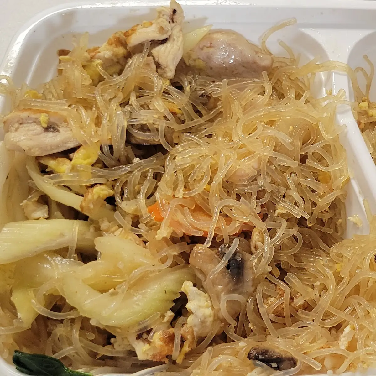 Stir Fried Clear Noodles Pad Woon Sen