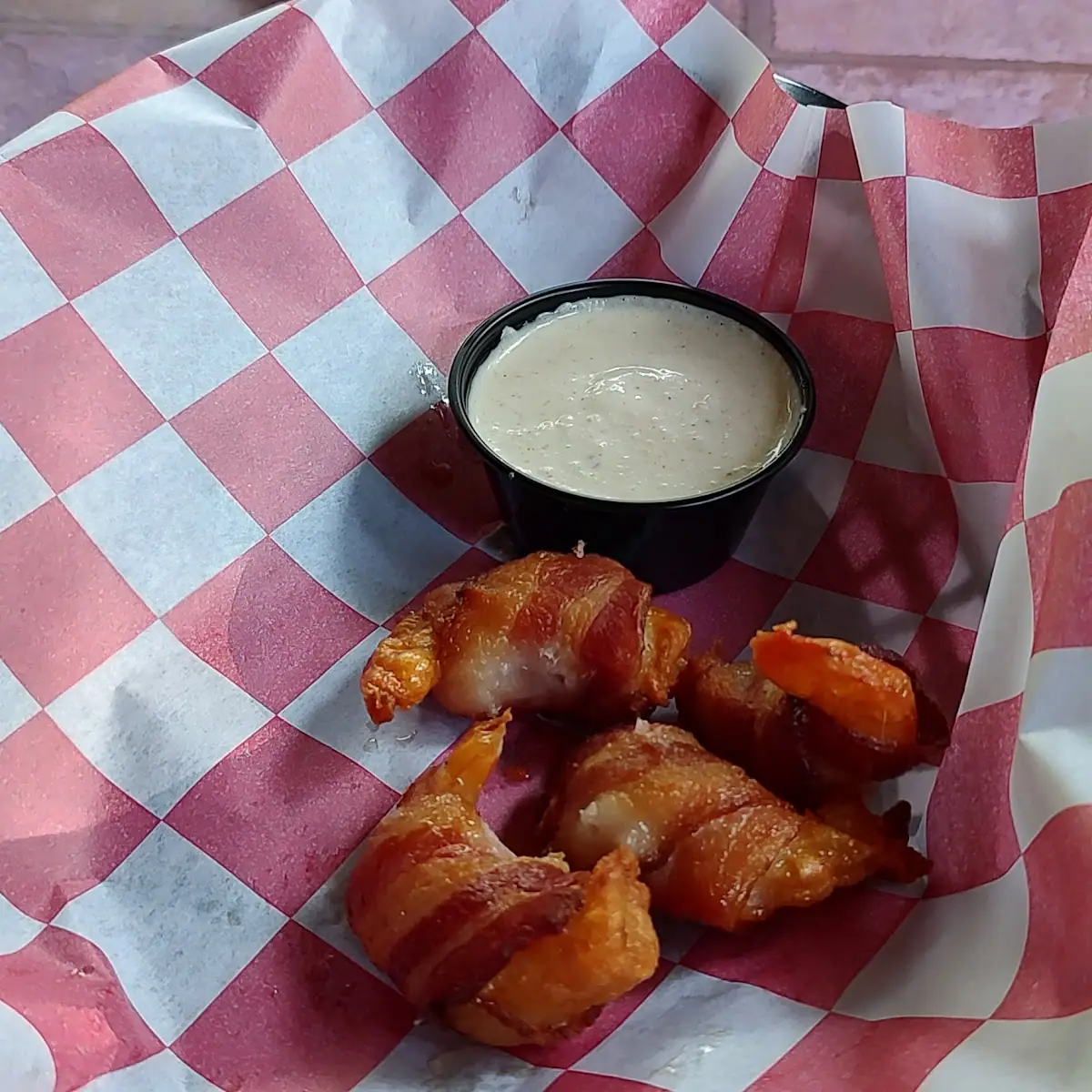 Bacon-Wrapped Shrimp Six Pieces
