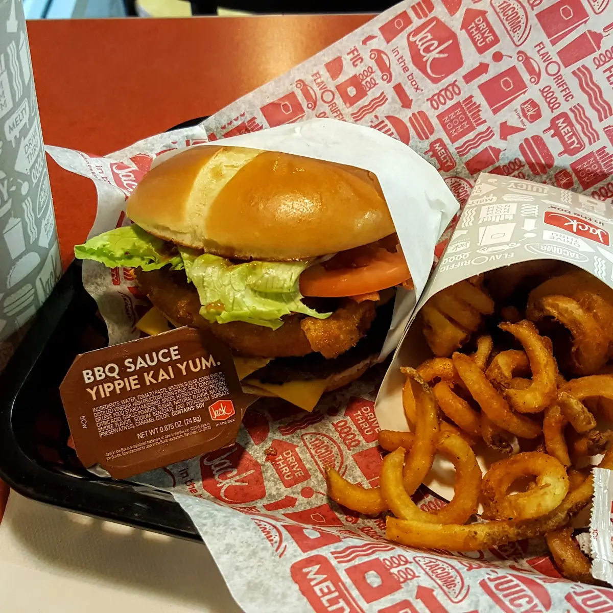 BBQ Bacon Burger Combo