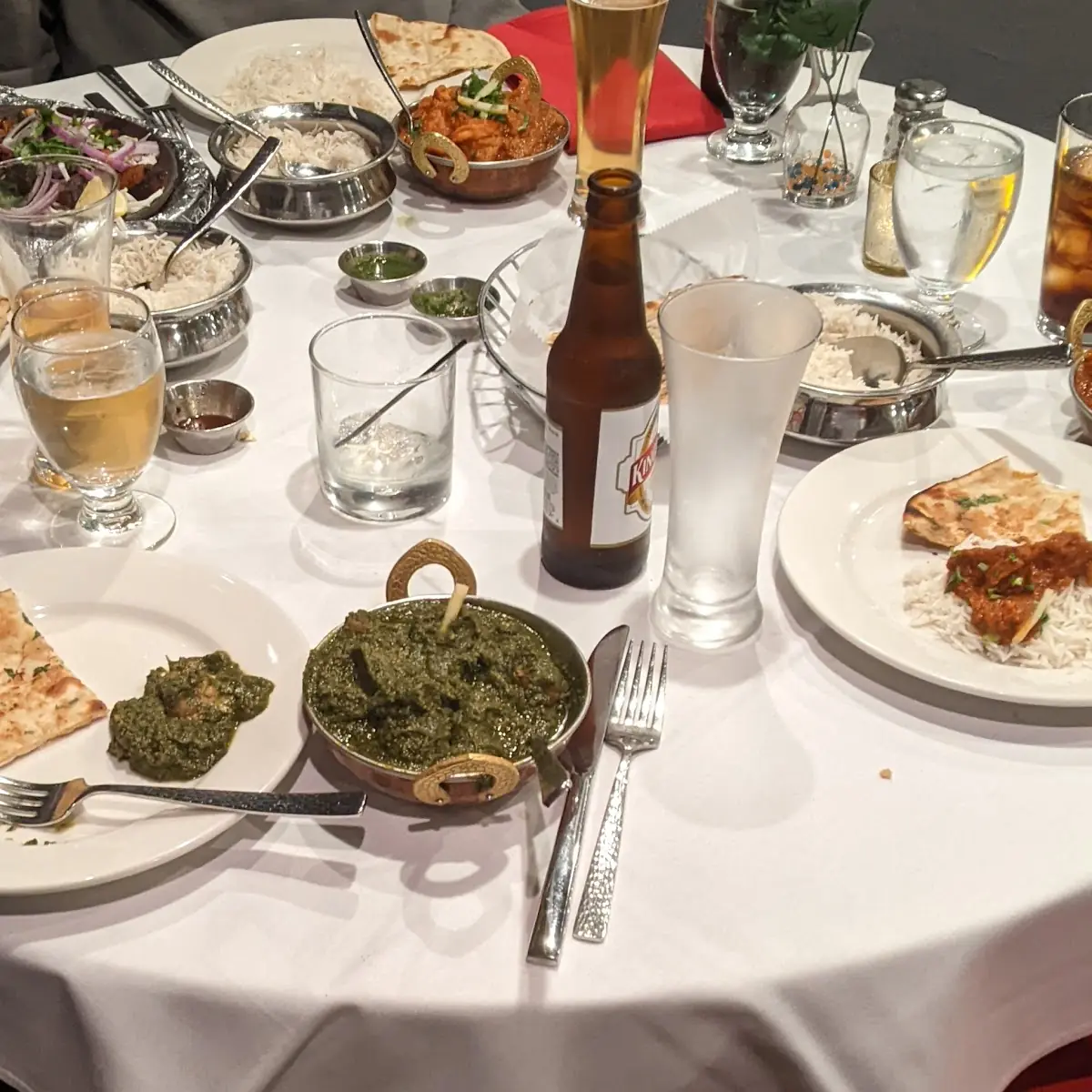 SHRIMP SAAG
