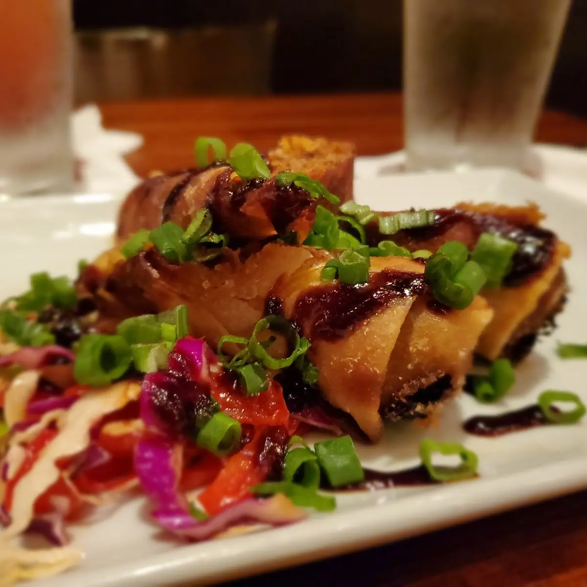 Duck Confit Spring Rolls