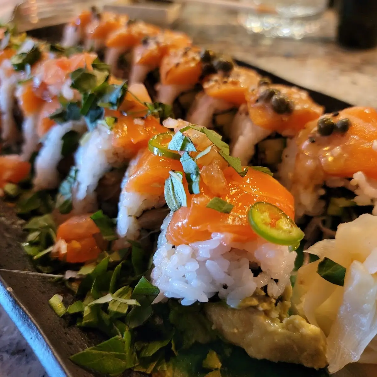 Thai Salmon Roll