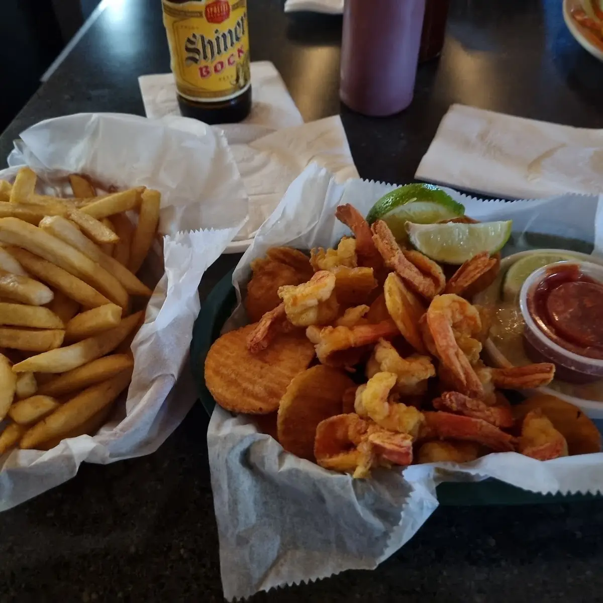 Cajun Shrimp Basket