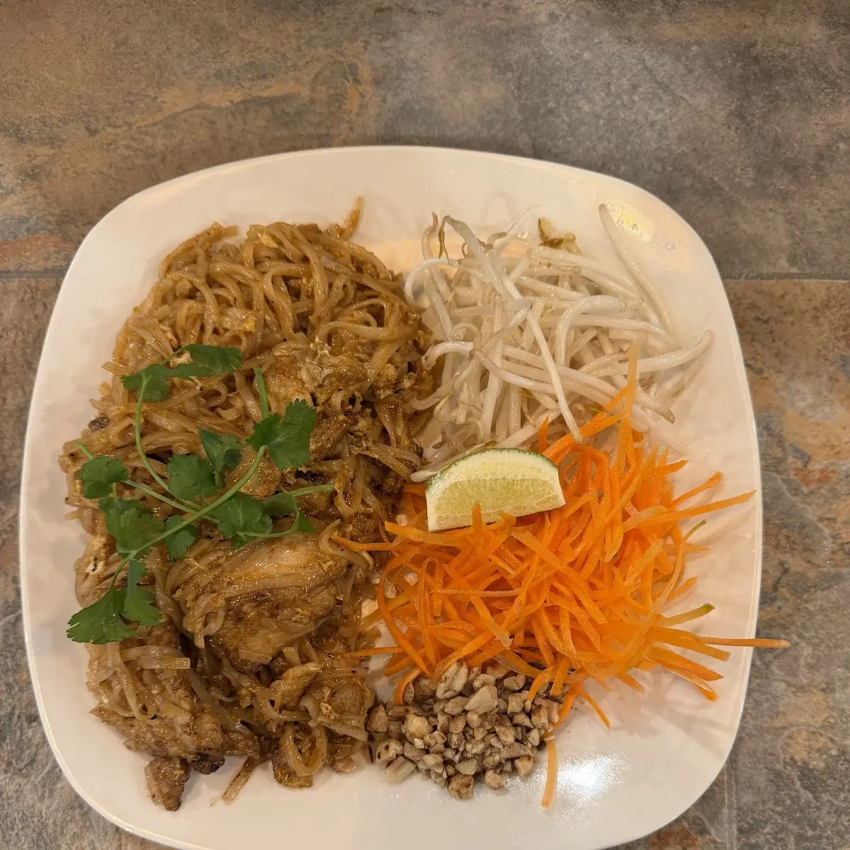 Grilled Lemongrass Tofu & Egg Roll