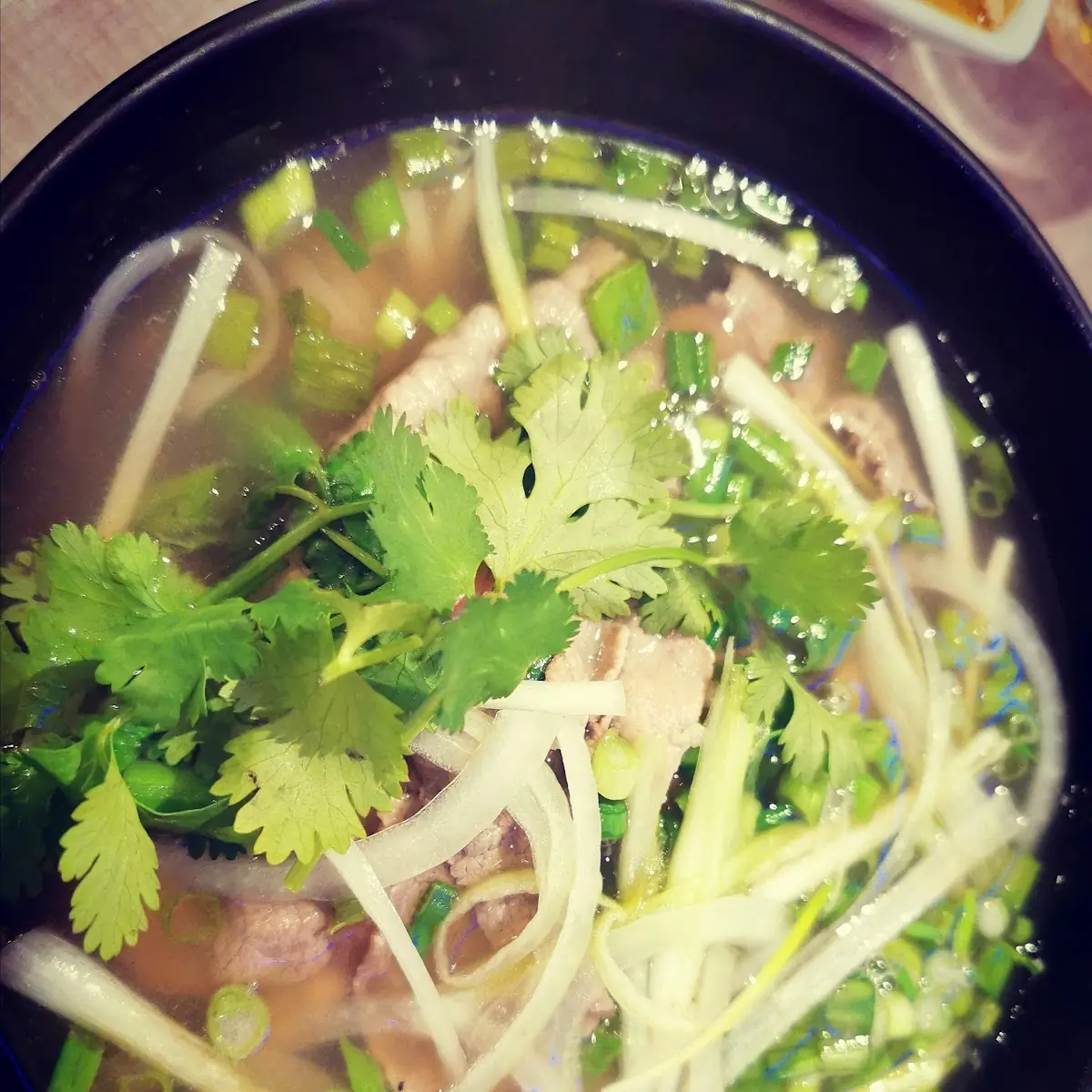 Rare Beef Pho Noodle Soup