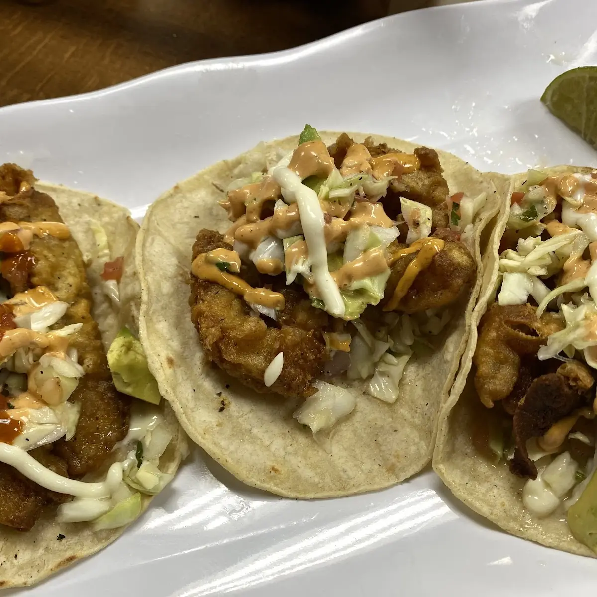 Shrimp and Fish Tacos