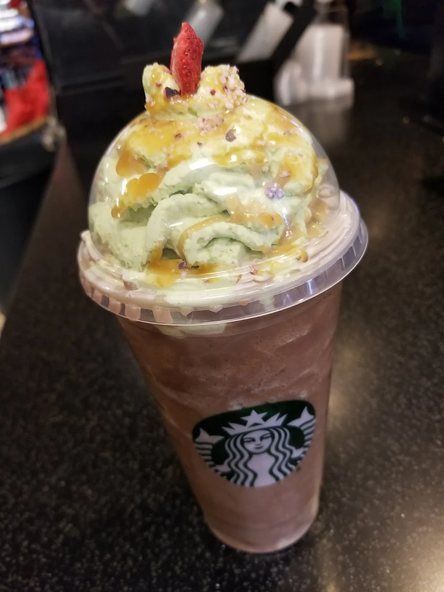 Christmas Tree Frappuccino