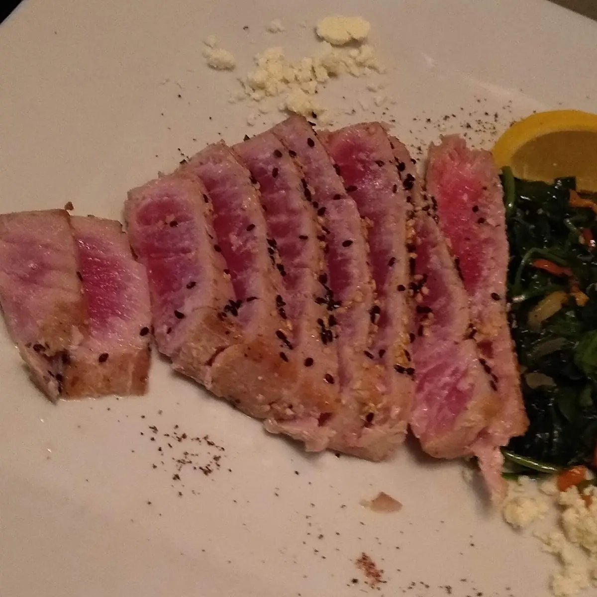 Pan Seared Ahi Tuna