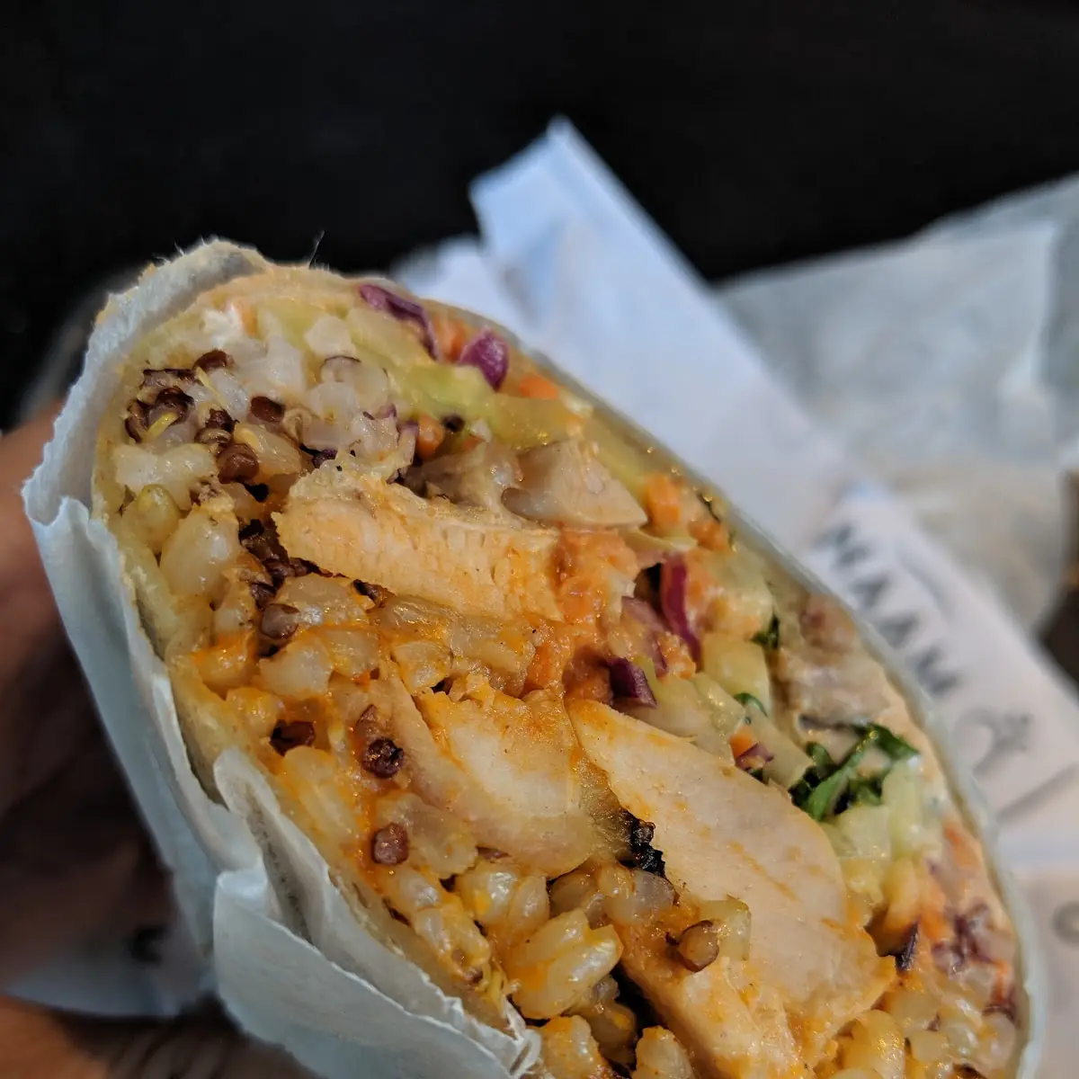 Chicken Tikka Masala Wrap