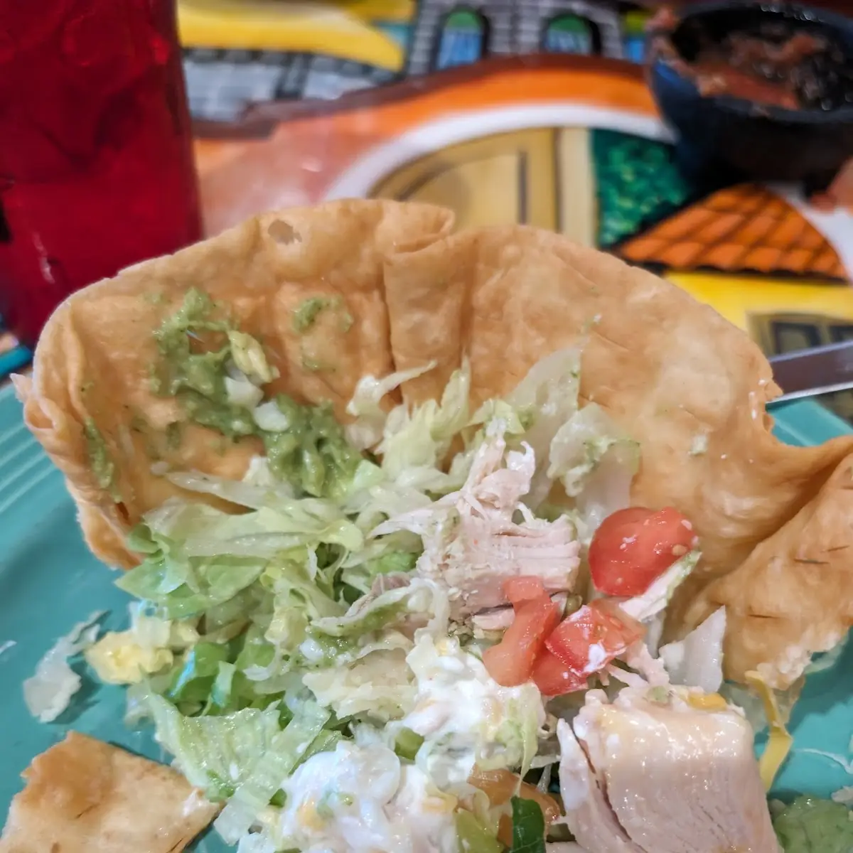 Special Taco Salad Fajitas