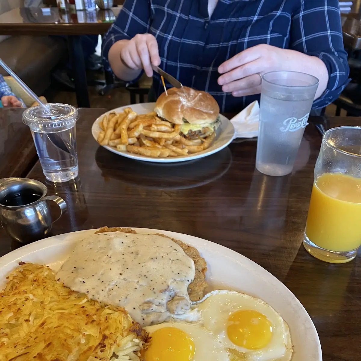 Chicken Fried Steak & Eggs