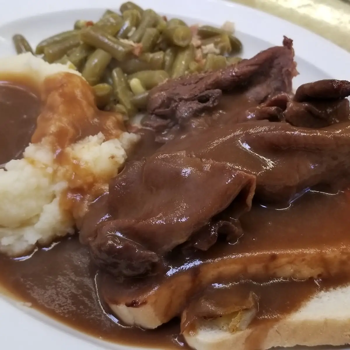 Hot Roast Beef Sandwich