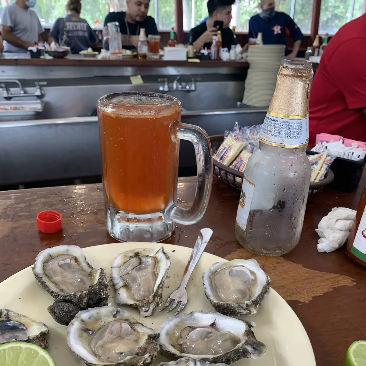 Fresh Oysters on the Half Shell