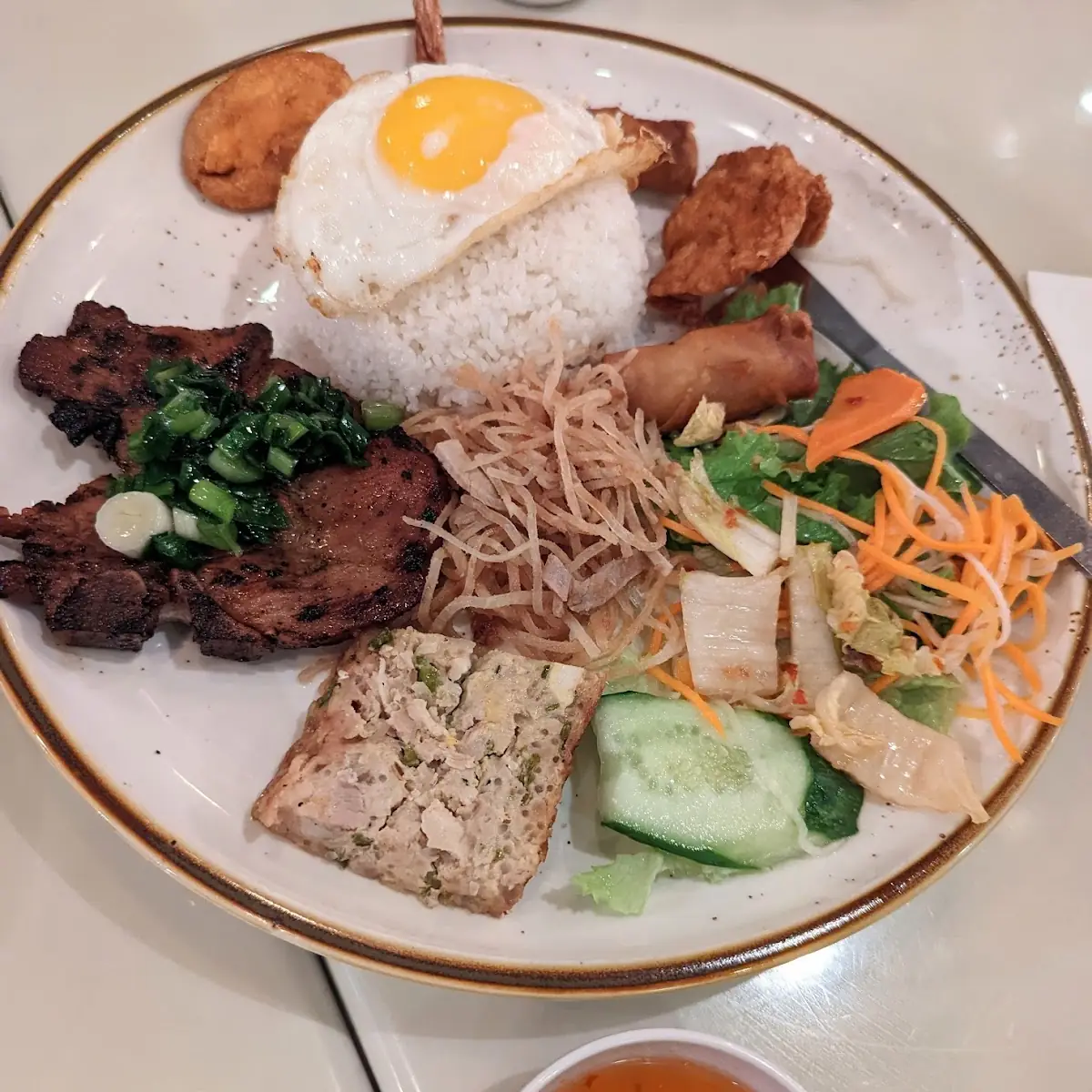 Special Combo Rice Platter Com Tam Dat Biet