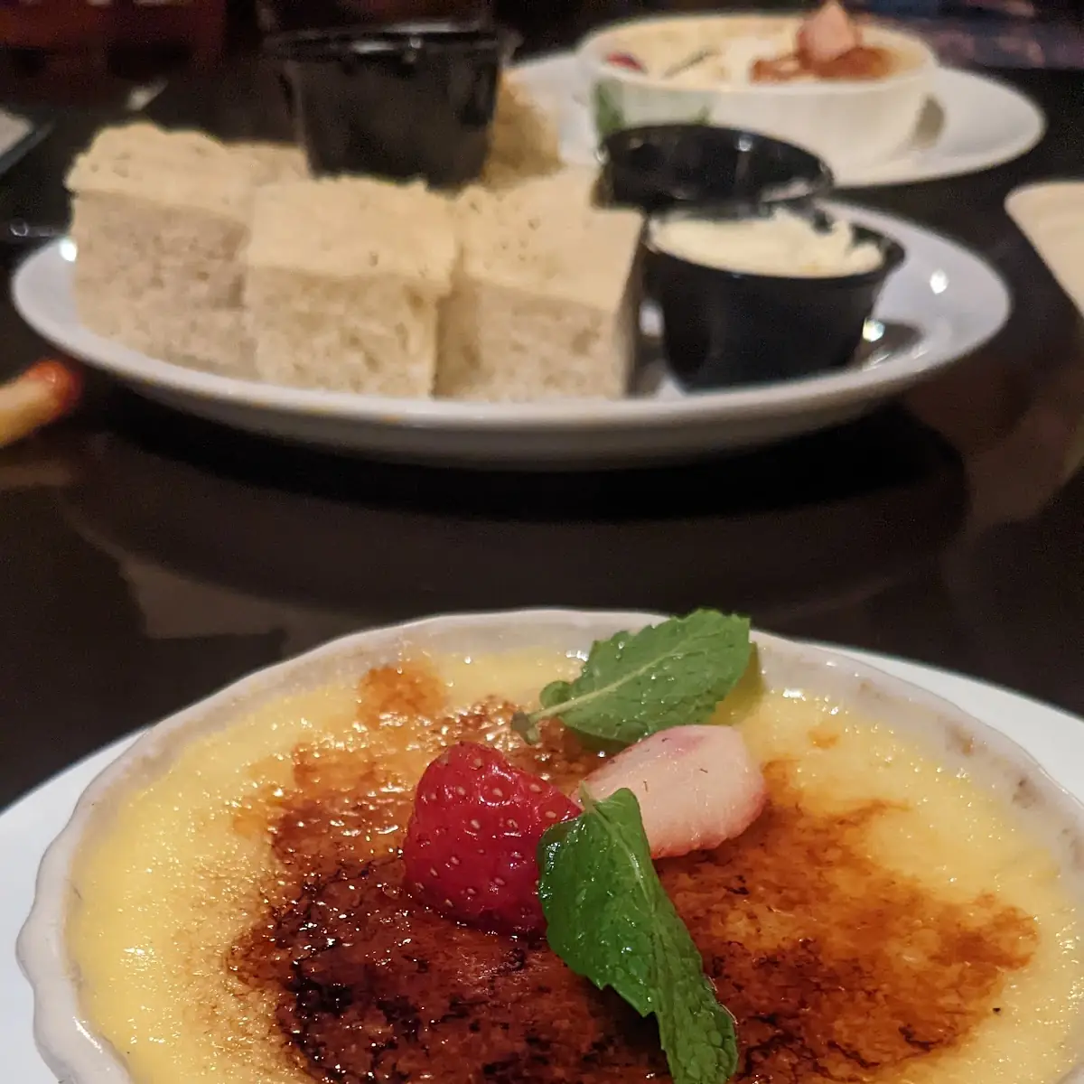 Creme Brulee not Available 'to Go'