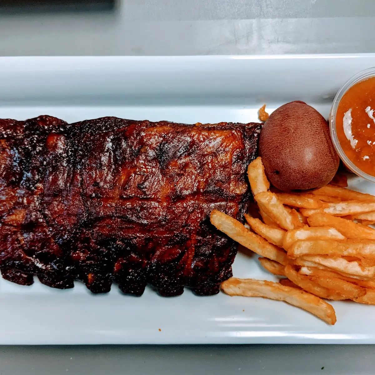 Half Rack Cajun BBQ Baby Ribs