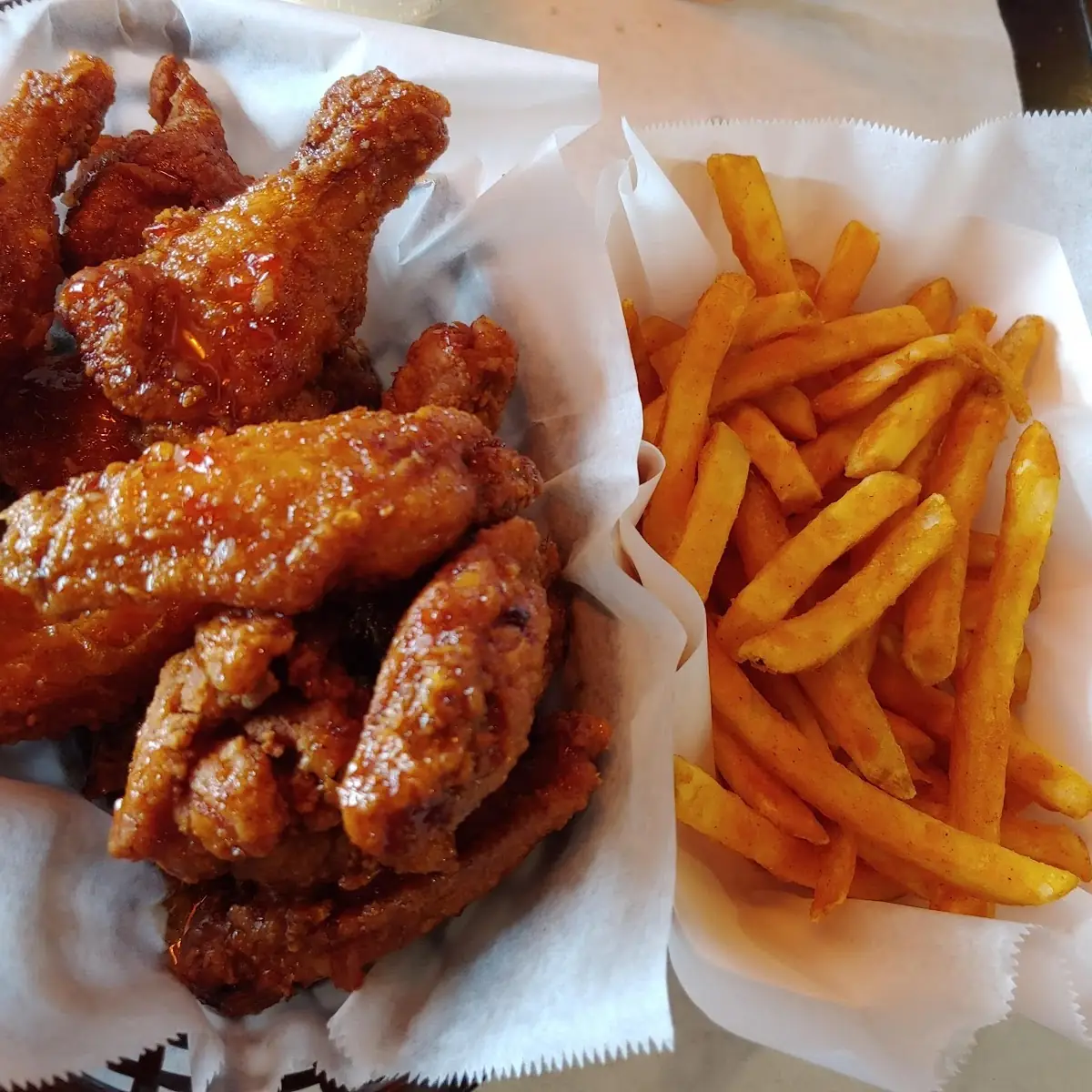 Wings and Fries