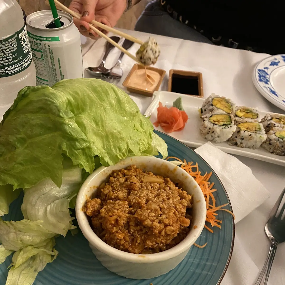 Robin's Chicken Lettuce Wrap