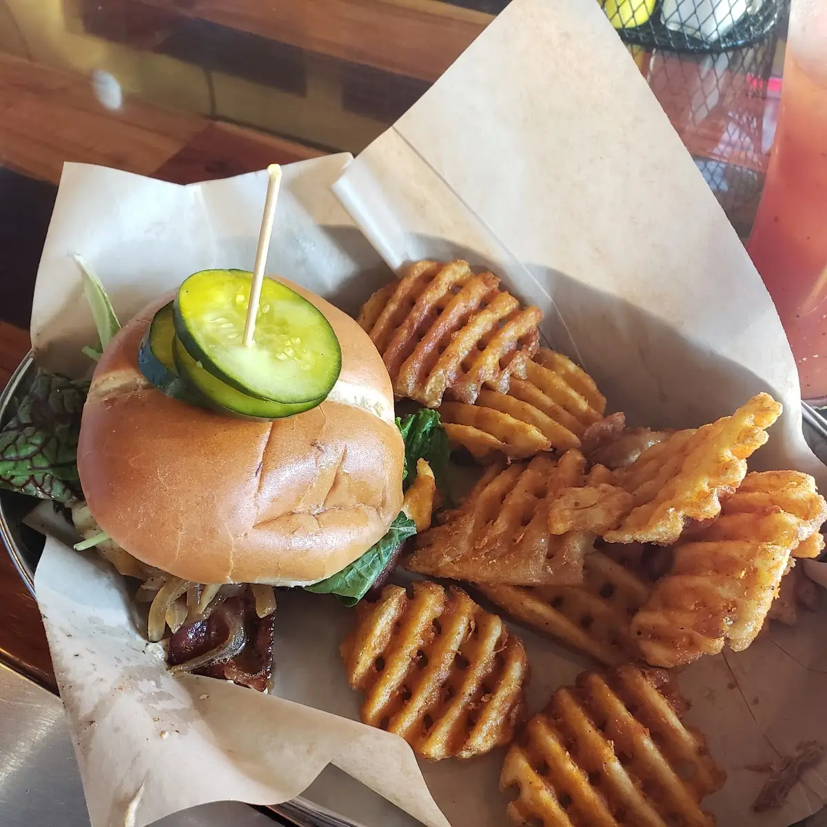 French Onion Burger
