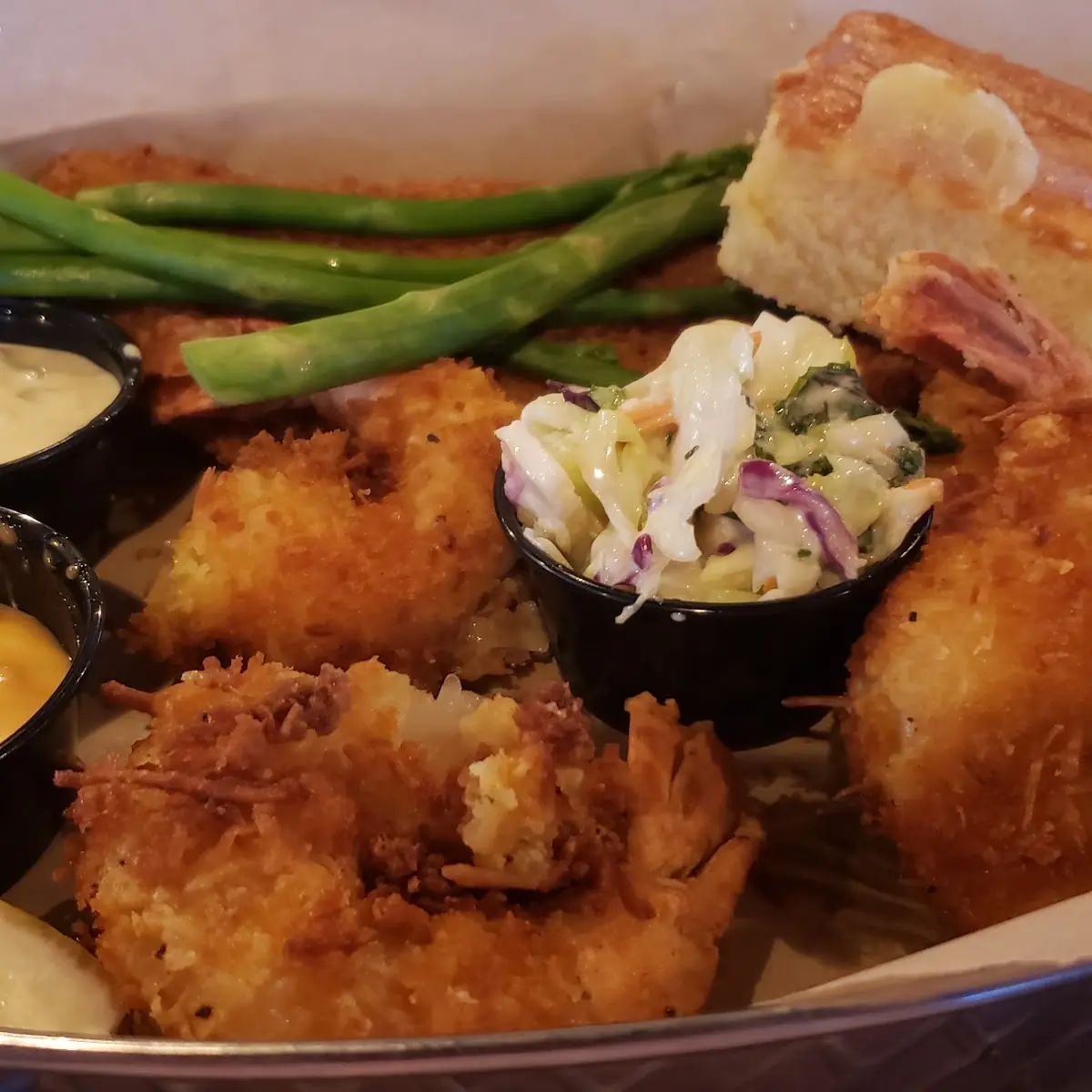 Fried Fish with Shrimp