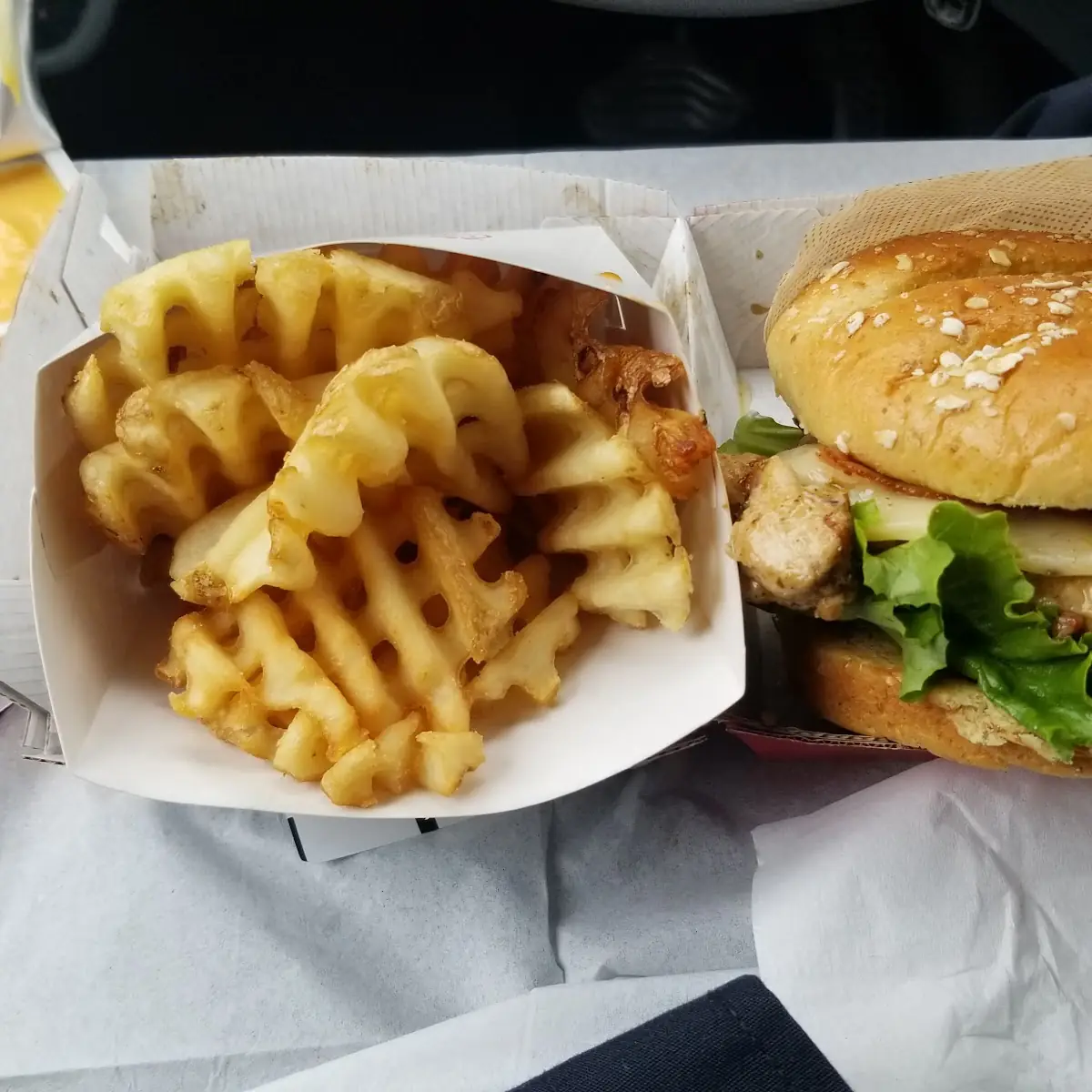 Chicken Club Sandwich Combo